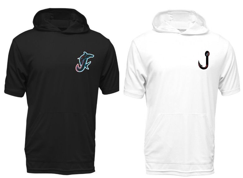 8U Russell Hammerheads Short Sleeve Dri Fit Hoodie