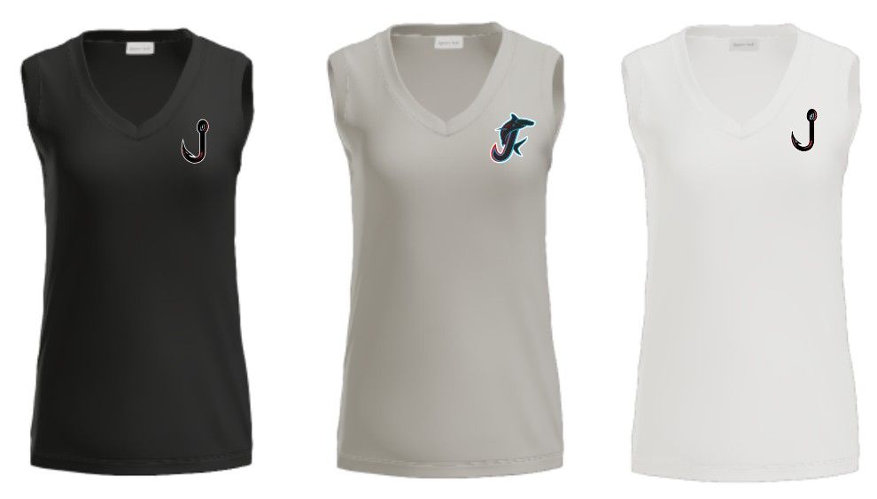 Russell Hammerheads Women's Sleeveless Posicharge V-Neck