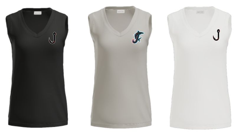 Russell Hammerheads Women's Sleeveless Posicharge V-Neck