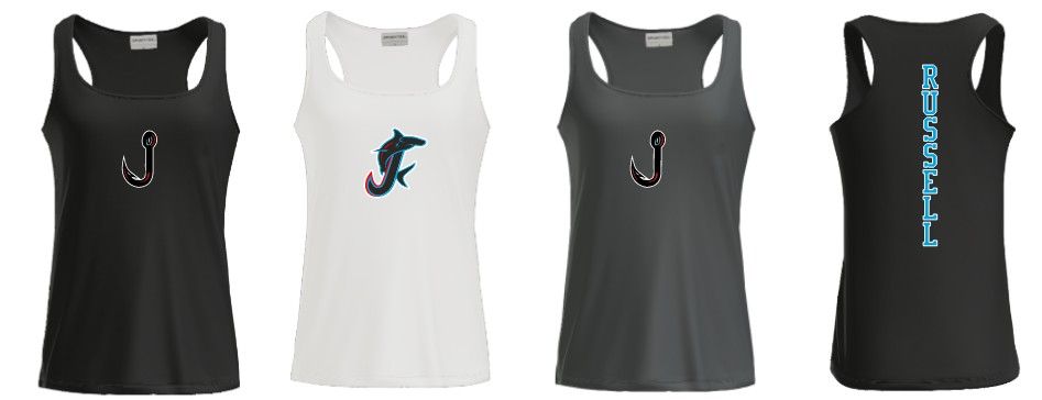 Russell Hammerheads Sport Tek Women's PosiCharge Competitor Racerback Tank