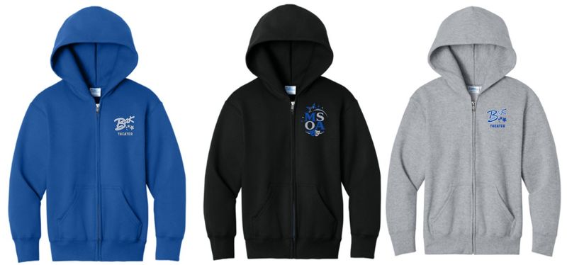 BAK Theater Zip Front Sweatshirt