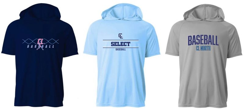 CL Teams Short Sleeve Dri Fit Hoodie