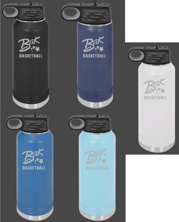 BAK Basketball 32oz Camel Water Bottle