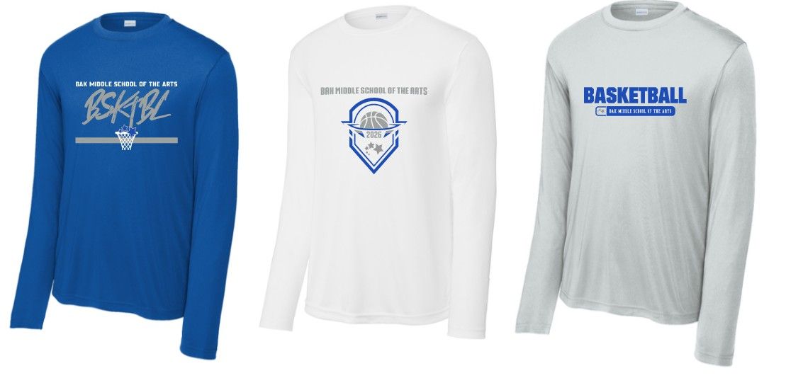 BAK Basketball Long Sleeved Dri-Fit Shirt