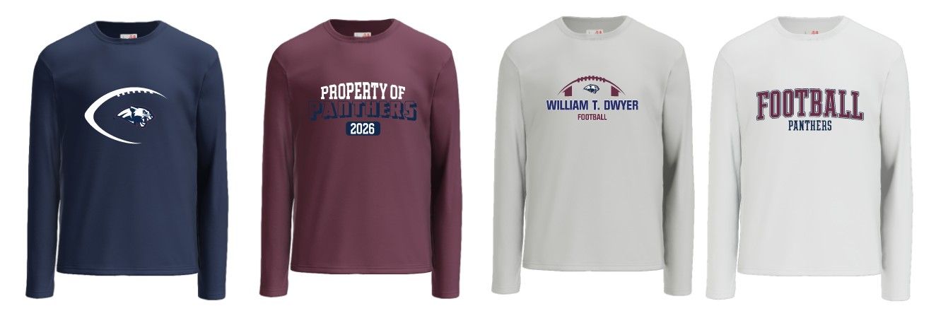 Dwyer Football Long Sleeved Dri-Fit Shirt