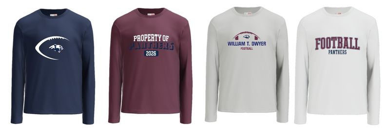 Dwyer Football Long Sleeved Dri-Fit Shirt