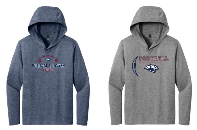 Dwyer Football District® Perfect Tri® Long Sleeve Hoodie
