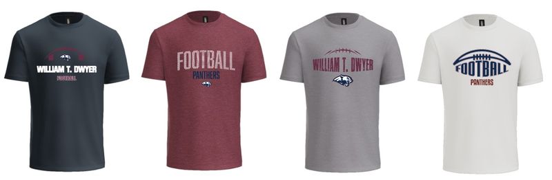 Dwyer Football District Tri-Blend Cotton T-Shirt