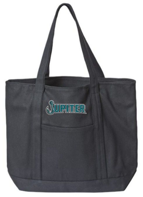 Beckham 10u Liberty Bag XL Zippered Cotton Canvas Resort Tote Beckham 10u Liberty Bag XL Zippered Cotton Canvas Resort Tote