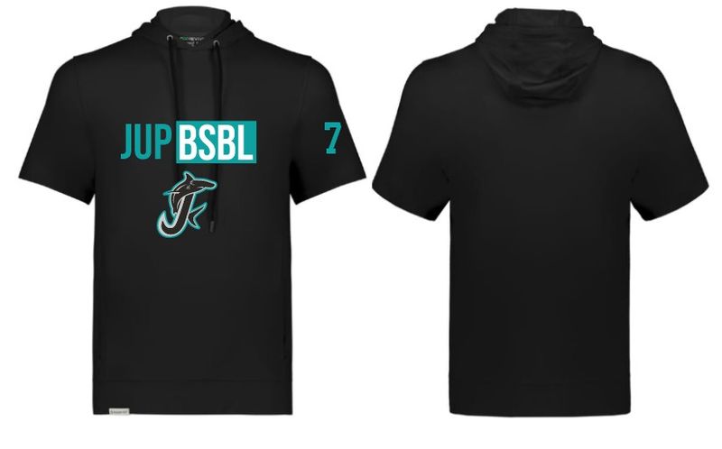 Beckham 10u Ventura Soft Knit Short Sleeve Hoodie Black