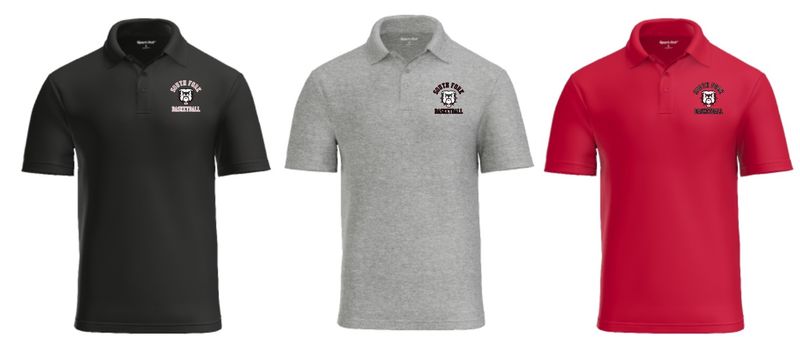 SF Basketball Black Polo SF Basketball Black Polo