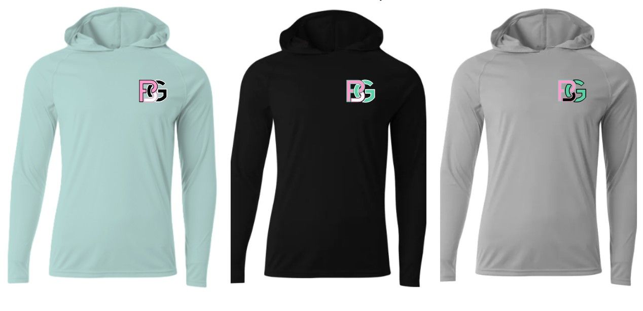 PBG Lightning Long Sleeve Dri-Fit Hoodie PBG Left Chest PBG Lightning Long Sleeve Dri-Fit Hoodie PBG Left Chest