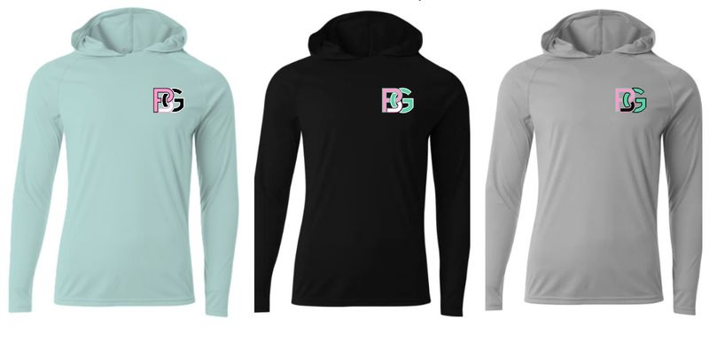 PBG Lightning Long Sleeve Dri-Fit Hoodie PBG Left Chest PBG Lightning Long Sleeve Dri-Fit Hoodie PBG Left Chest