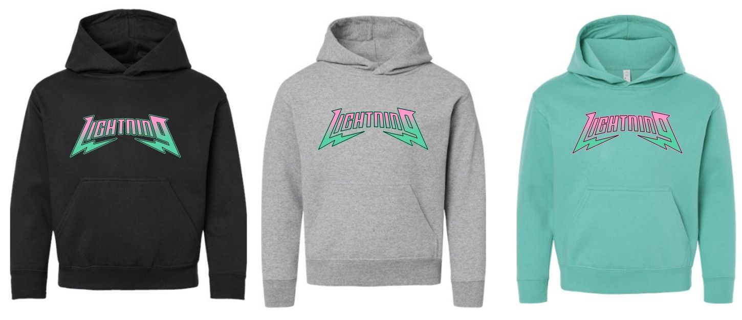 PBG Lightning Unisex Elevated Fleece Hoodie Sweatshirt PBG Lightning Unisex Elevated Fleece Hoodie Sweatshirt