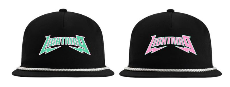 PBG Lightning Imperial Original 5 Panel Rope Hat Snapback PBG Lightning Imperial Original 5 Panel Rope Hat Snapback