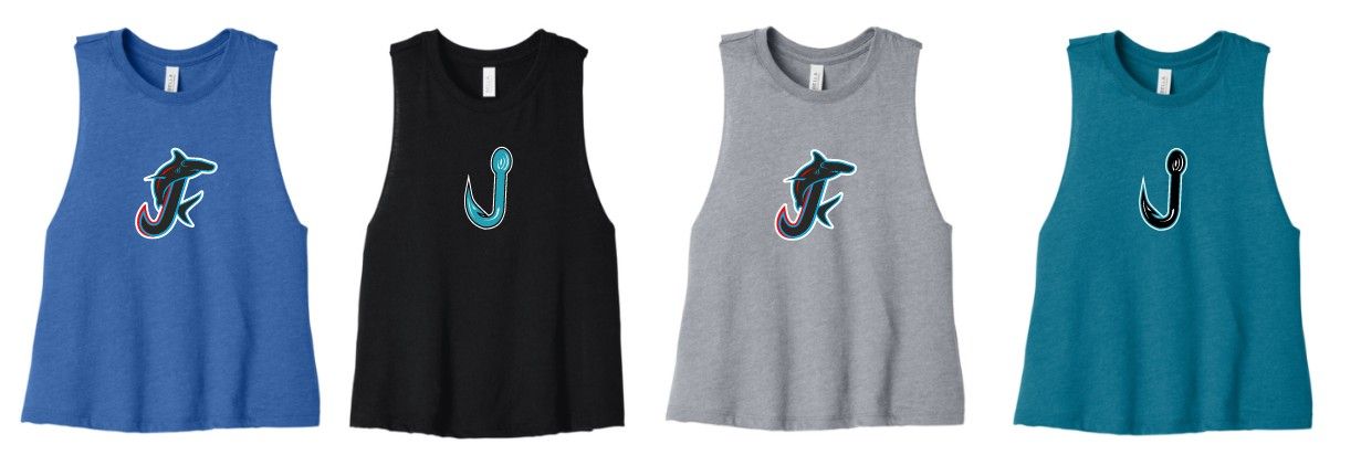Hammerheads Fuentes Women's Racerback Cropped Tank