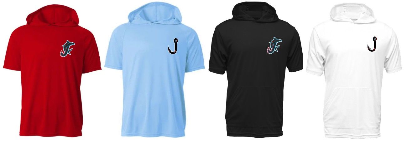 9U Fetzer Hammerheads Short Sleeve Dri Fit Hoodie 9U Fetzer Hammerheads Short Sleeve Dri Fit Hoodie