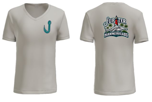 LaPlaca Hammerheads Women's Sport Tek V-Neck Tee