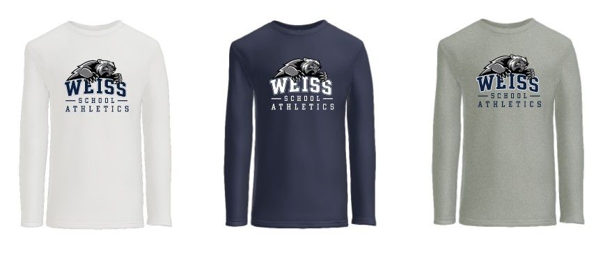 Weiss School Athletics Long Sleeved Dri-Fit