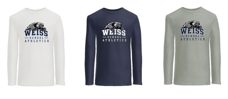 Weiss School Athletics Long Sleeved Dri-Fit