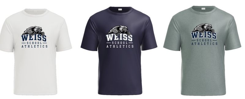 Weiss School Athletics Short Sleeved Dri-Fit