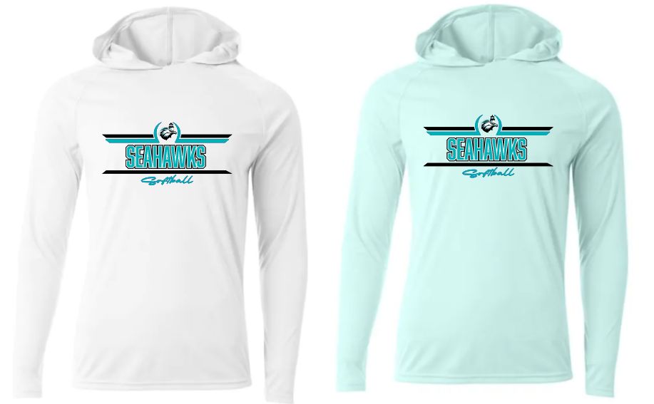 Seahawks Long Sleeved Hooded Dri-Fit