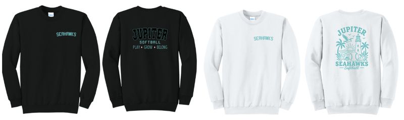 Jupiter Seahawks PC78 Port & Co™ Core Fleece Pullover Sweatshirt Jupiter Seahawks PC78 Port & Co™ Core Fleece Pullover Sweatshirt
