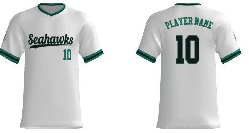 Seahawks Sublimated Seahawks White FlexDri Practice Jersey ORDER PERIOD 9/15-9/20 Seahawks Sublimated Seahawks White FlexDri Practice Jersey ORDER PERIOD 9/15-9/20