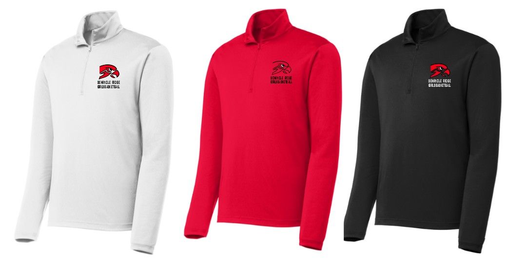 Seminole Ridge Basketball Sport-Tek® PosiCharge® Competitor™ 1/4-Zip Pullover