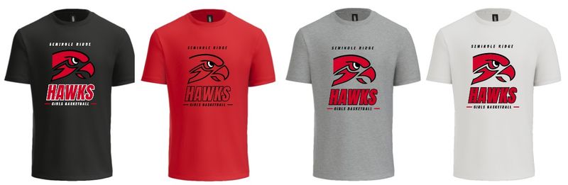 Seminole Ridge Hawks Girls Basketball Shirt