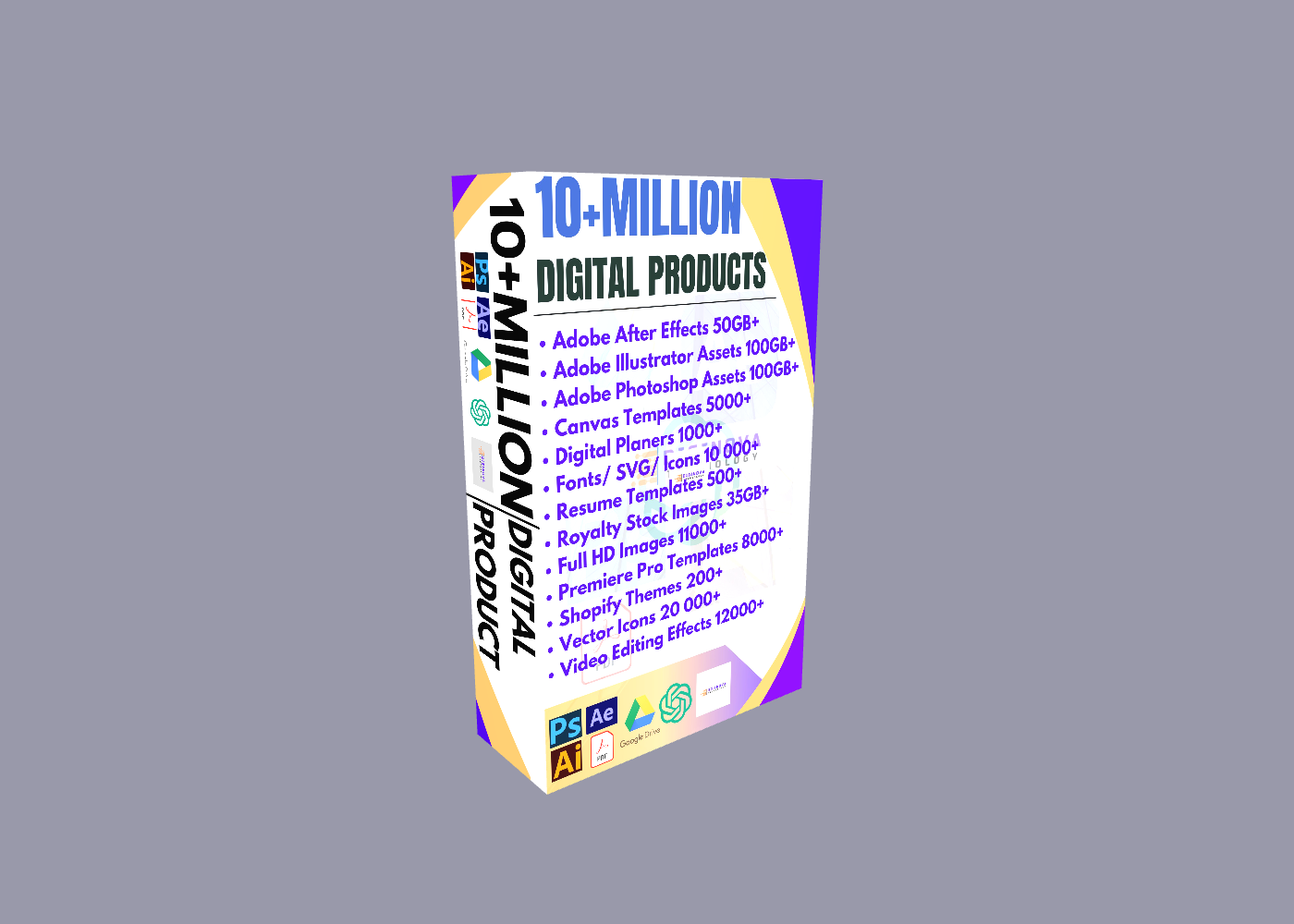 10+ Million Digital Products