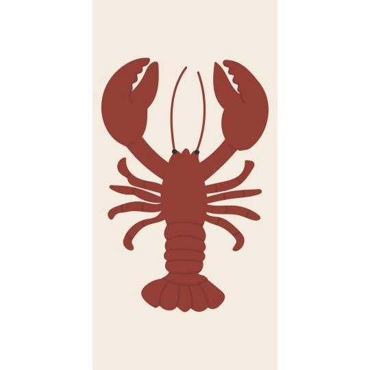 Lobster buffet paper napkins