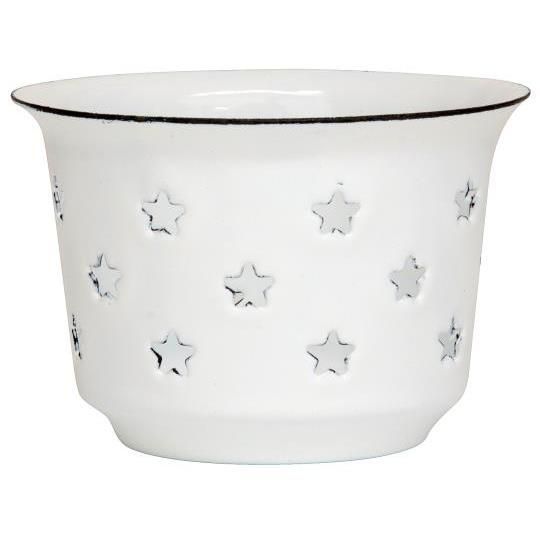 Enamel star tealight holder