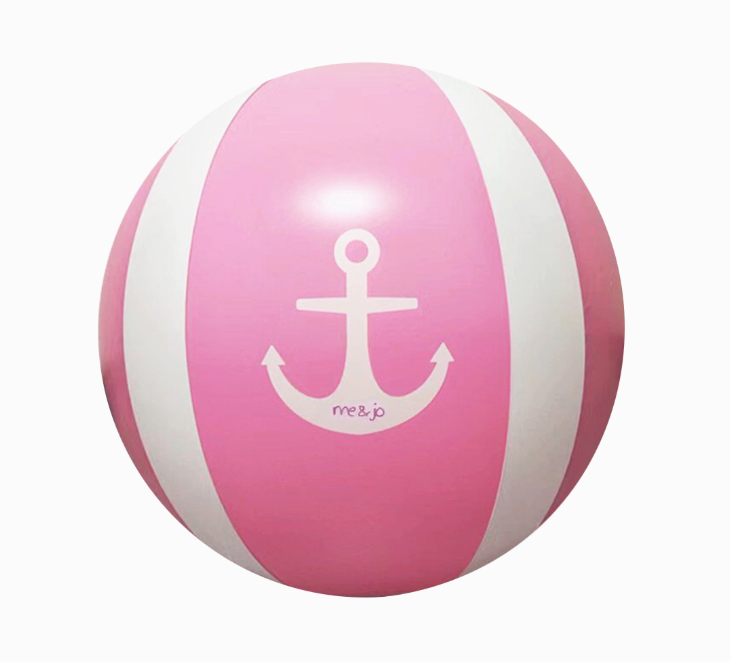 Pink anchor beach ball Pink anchor beach ball