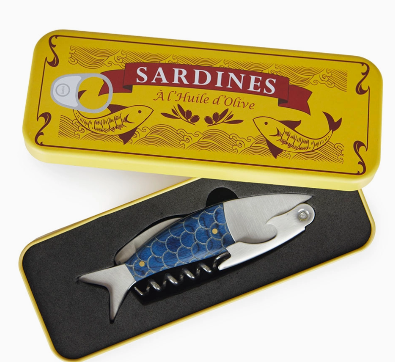 Sardines tin corkscrew Sardines tin corkscrew
