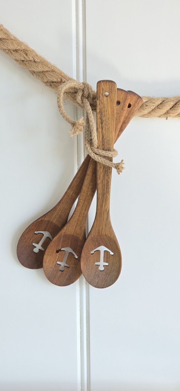 Wooden anchor spoon