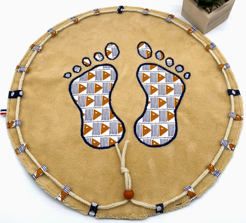 Dry feet carpet bag for the beach or pool Dry feet carpet bag for the beach or pool