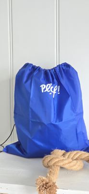 Blue waterproof drawstring backpack Blue waterproof drawstring backpack