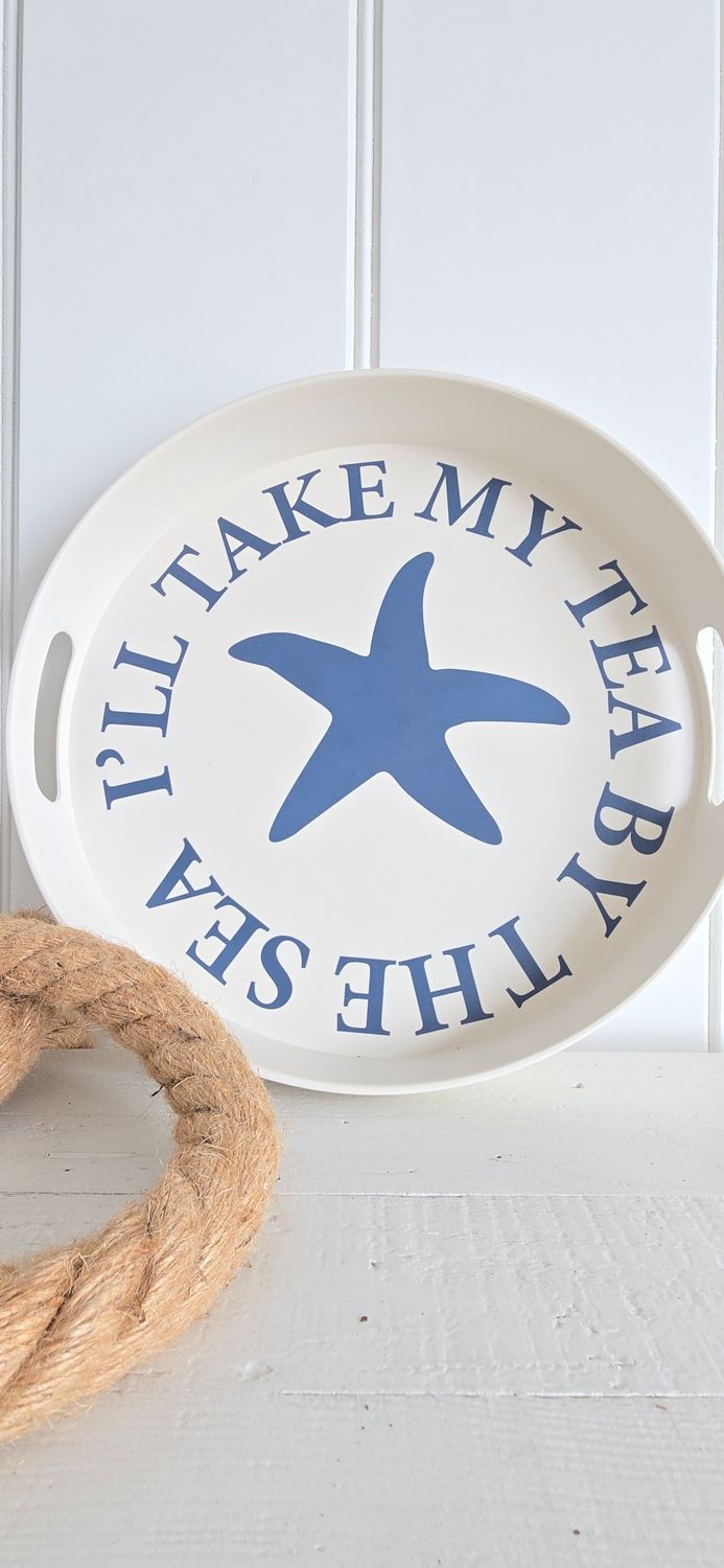 Round starfish tray