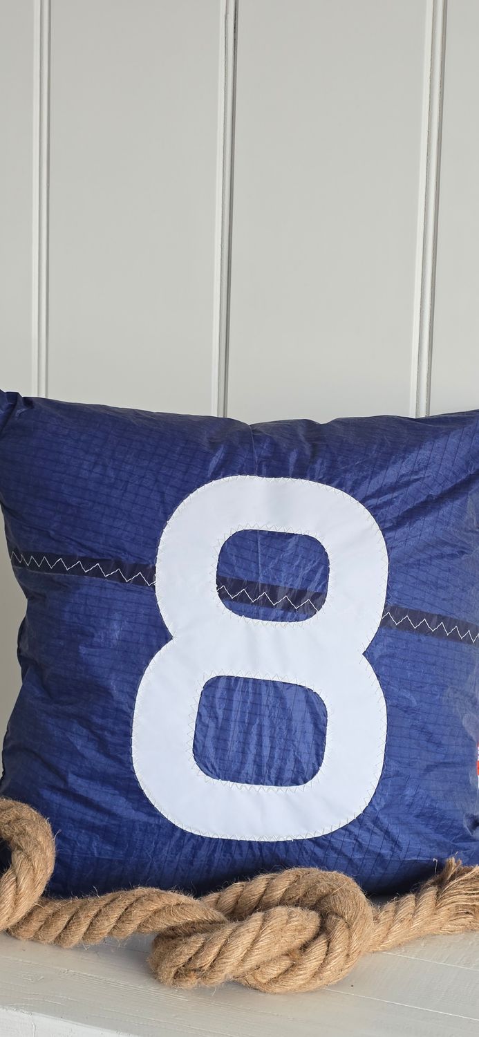 Recycled Sail Cushion No8