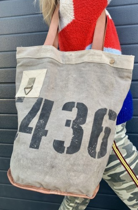 5436 Cotton Bucket Bag