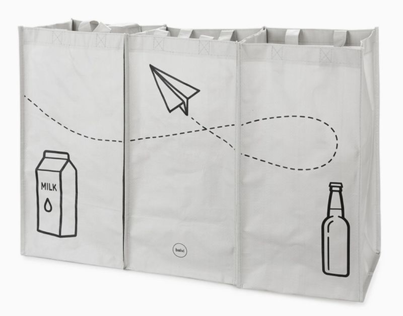 Trio recycling bag set