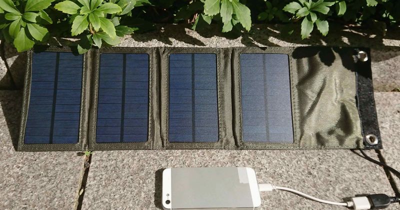 Quad Pack solar charger