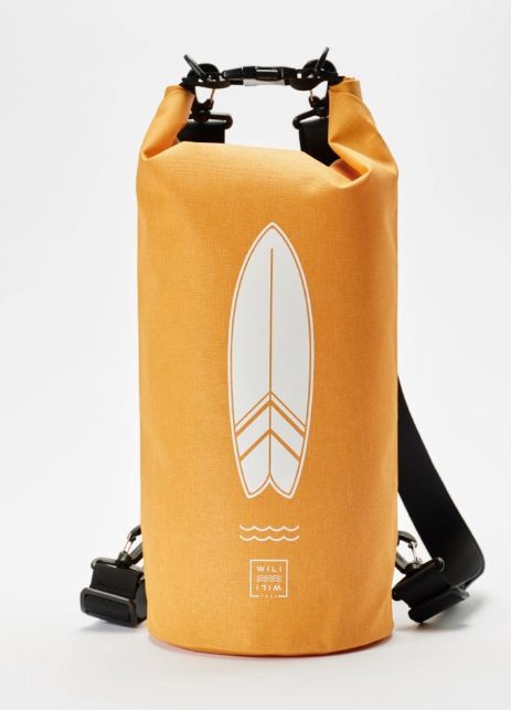 15 litre dry bag in sunset yellow