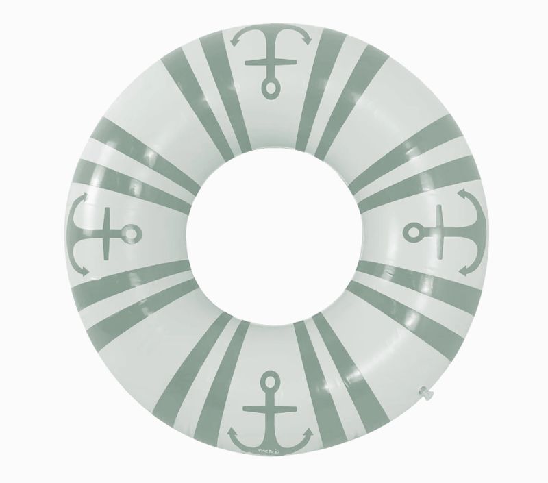 Green anchor swim ring 60cm