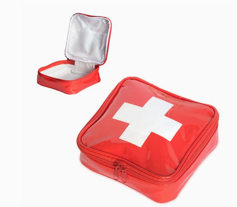 Travel first aid pouch