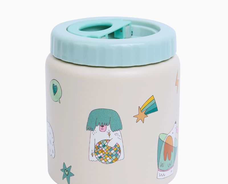 Thermo food jar in large