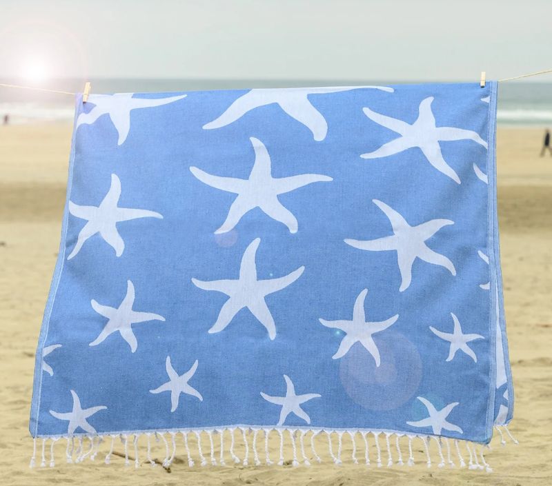 Starfish beach towel