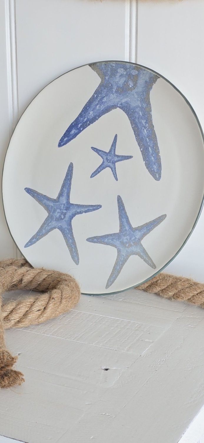 Large starfish serving plate