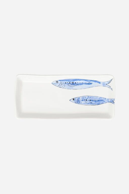 Fish Motif Serving Plate